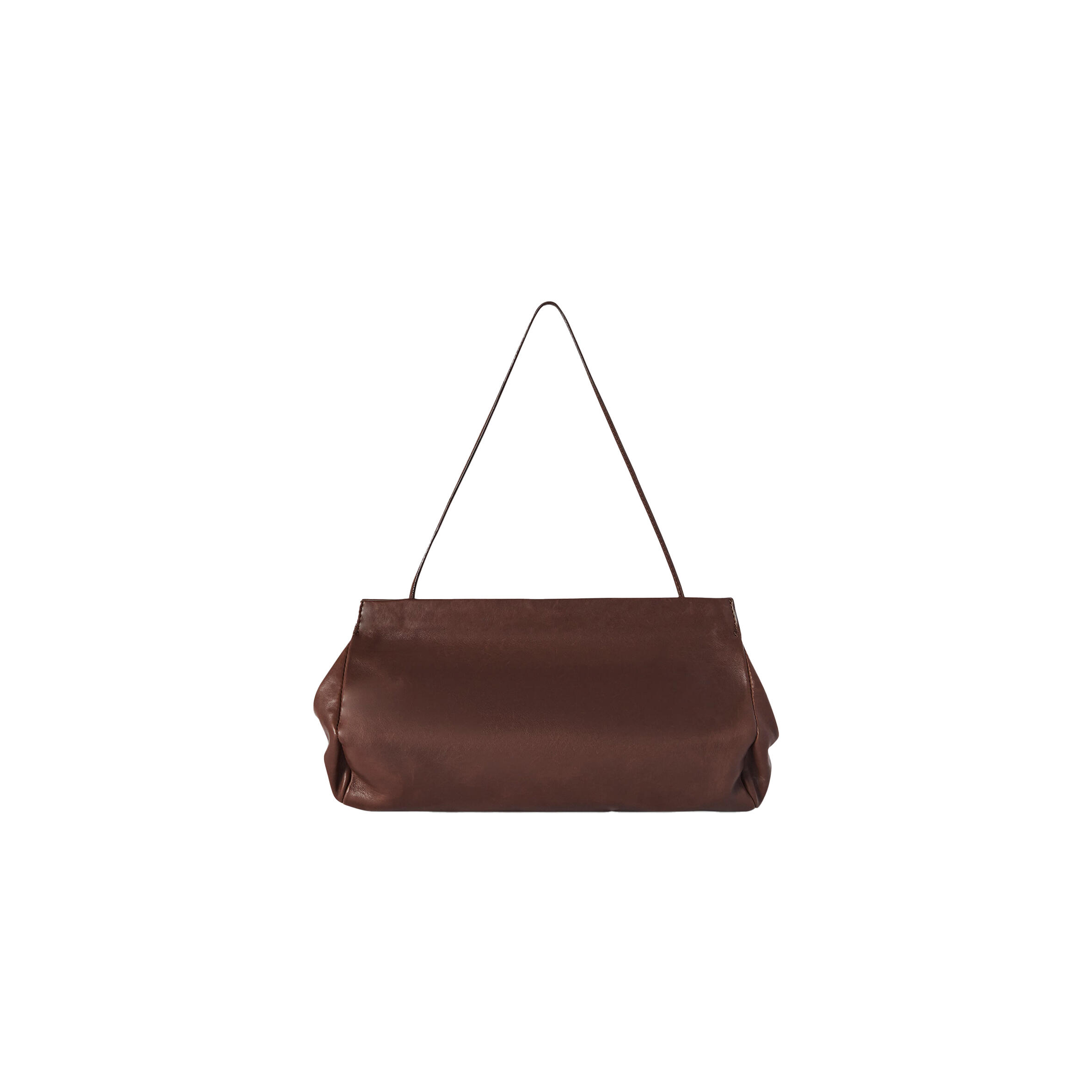 The R0w ABBY BAG IN LEATHER CHOCOLATE W1605L114CHPLD (27*14*4cm) Master Quality